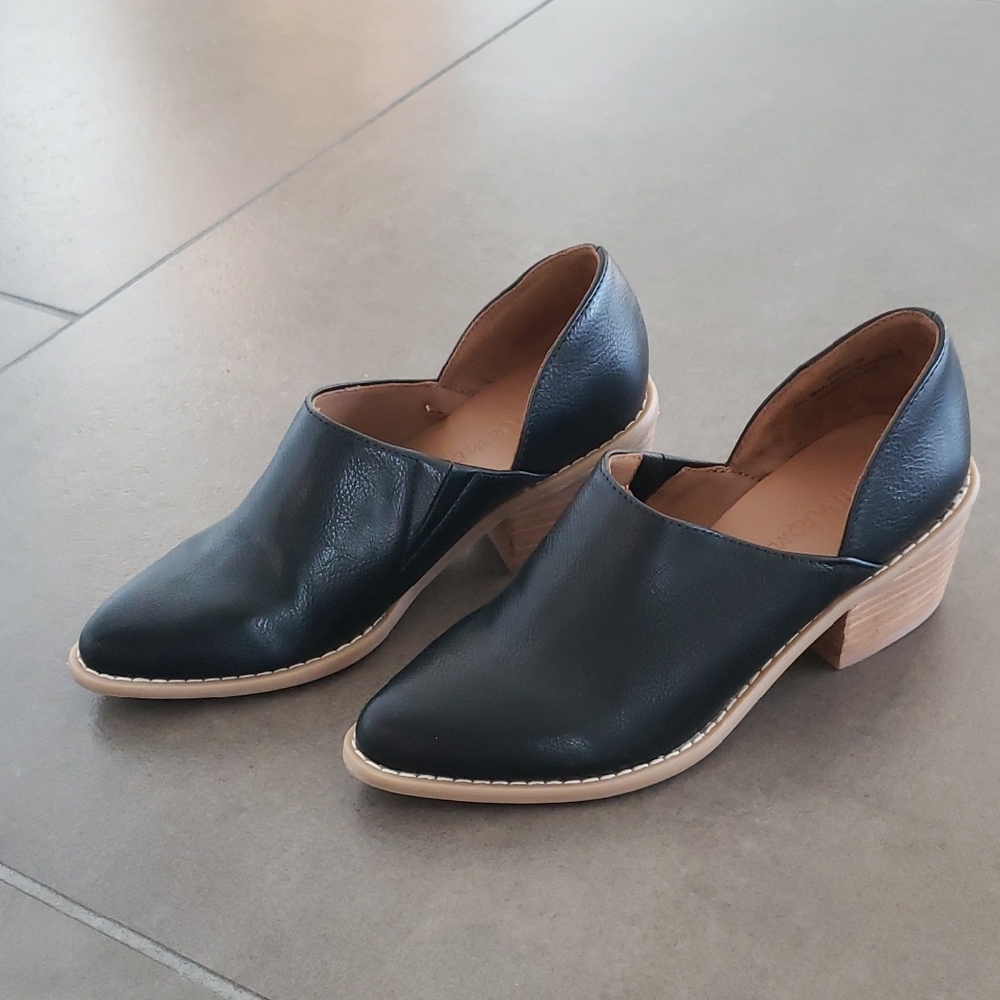 Cynthia Rowley Black Leather Women's Shoes